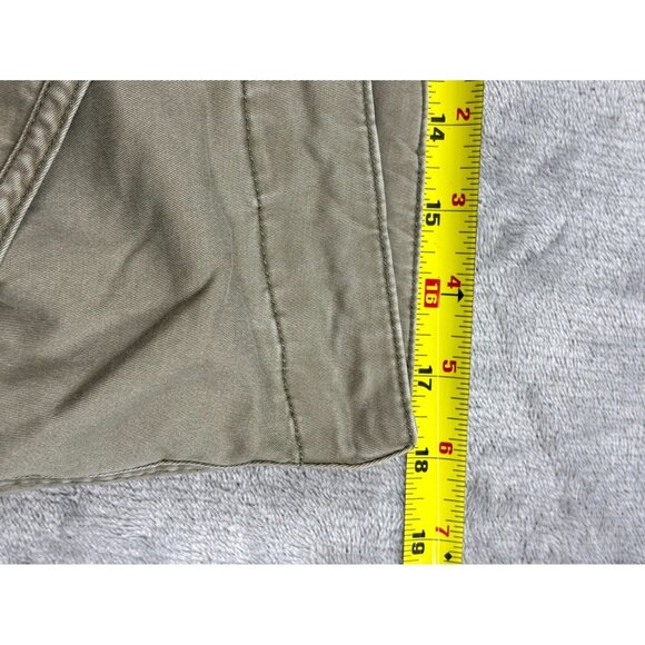 G-Star Raw Cargo Pants Men's 34/30 Beige Zip Pockets Tapered Leg Drawstring - Picture 11 of 13